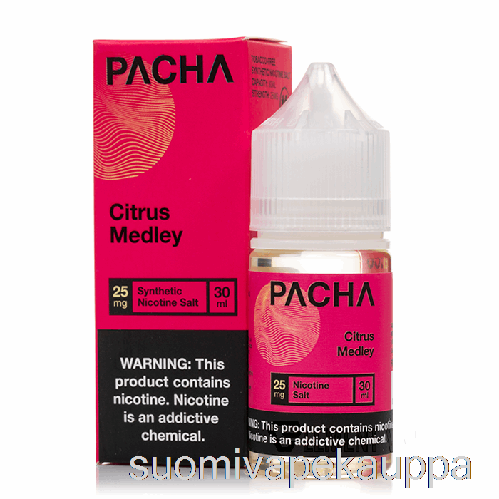 Vape Kauppa Citrussekoitus - Pacha Suolat - 30ml 25mg